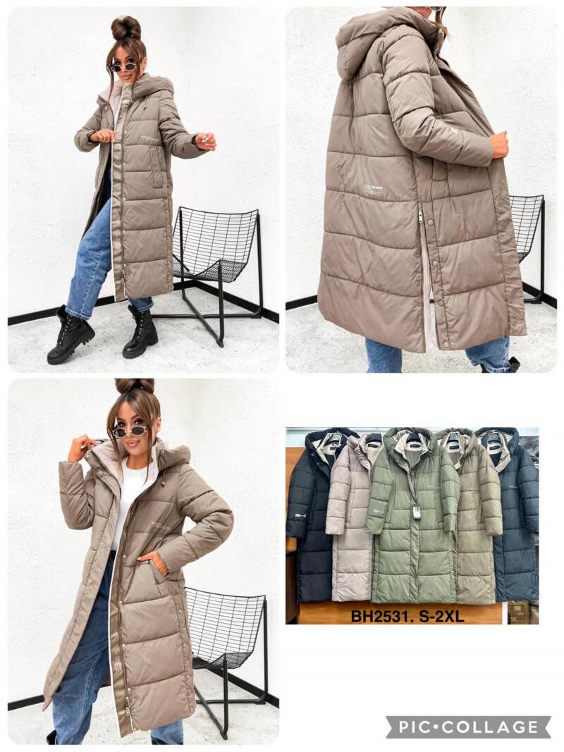 Plaszcze damkie Roz S-2XL, 1 Kolor Paczka 5 szt